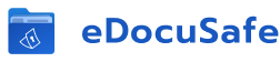 eDocuSafe blue logo